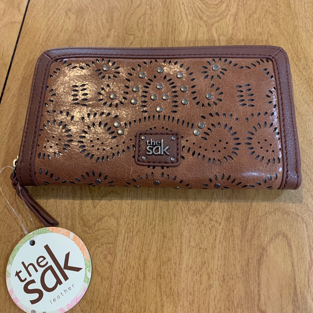The Sak Brown Leather Wallet
